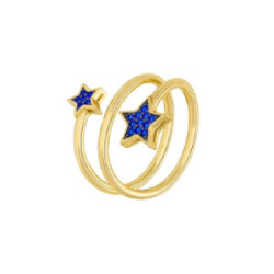 ANILLO MAREA FORMA ONDULADA - D02106/AS16