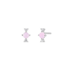 PENDIENTES MAREA  PRIMAVERA ROSA - D03001/AO