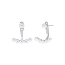 PENDIENTES MAREA ARO PERLAS - D03101/AN