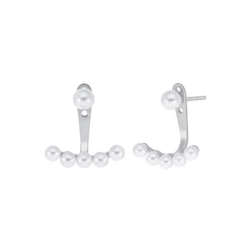 PENDIENTES MAREA ARO PERLAS - D03101/AN