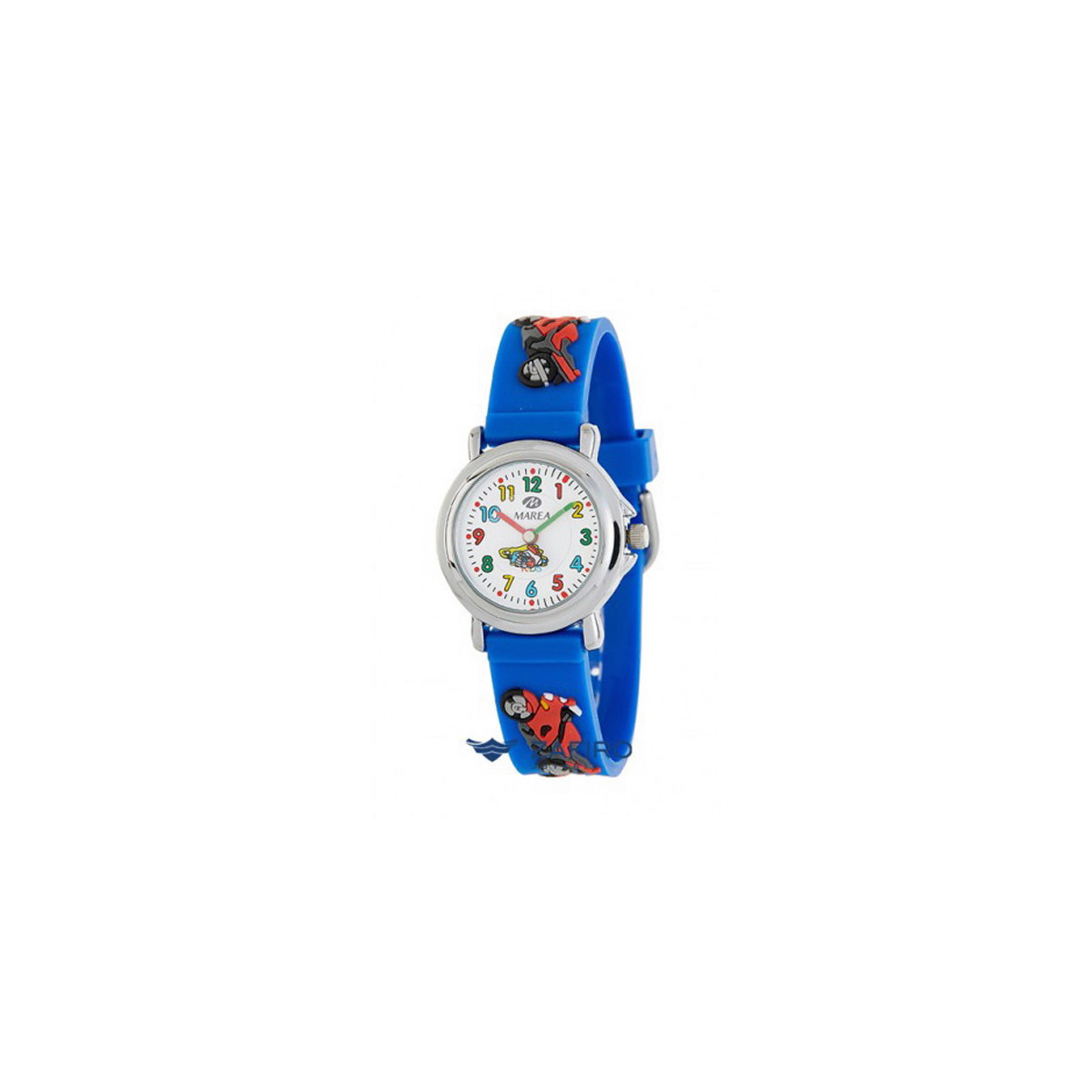 RELOJ MAREA CAUCHO AZUL - B37007/10