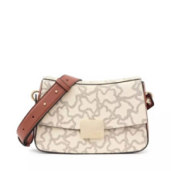 BANDOLERA TOUS FLAP K ICON BEIGE-MULTI - 2001936905
