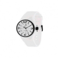 RELOJ MAREA CAUCHO BLANCO UNISEX - B35216/9