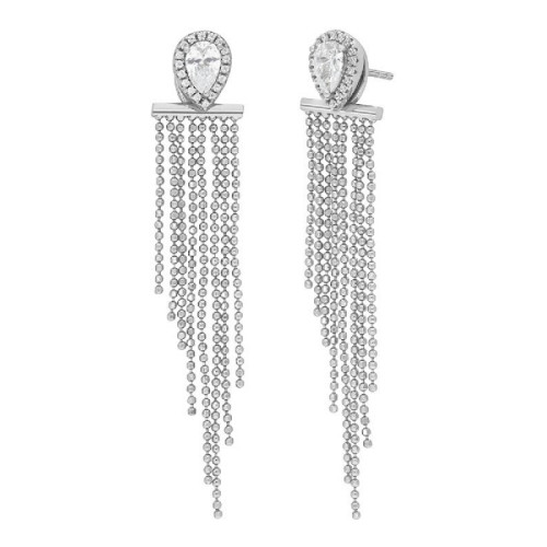 PENDIENTES MAREA CADENAS BOLITAS - D02201/AD