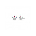 PENDIENTES MAREA CORONA CIRCONITAS - D02401/AT