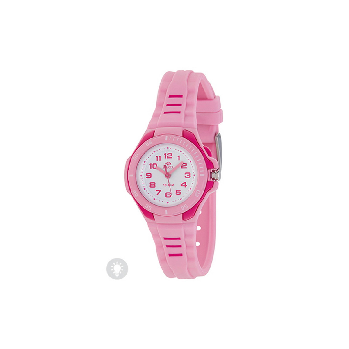 RELOJ MAREA CAUCHO ROSA - B25157/2