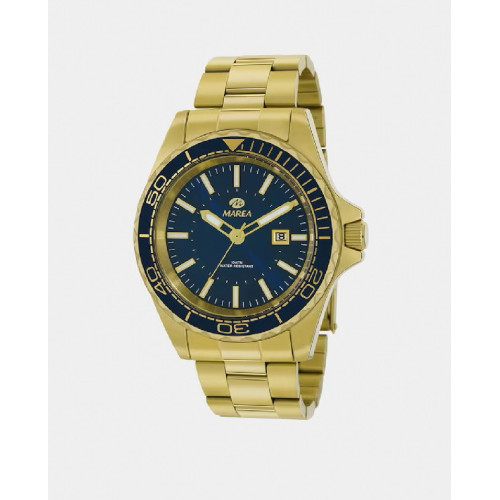 RELOJ MAREA AZUL CHAPADO - B36181/7