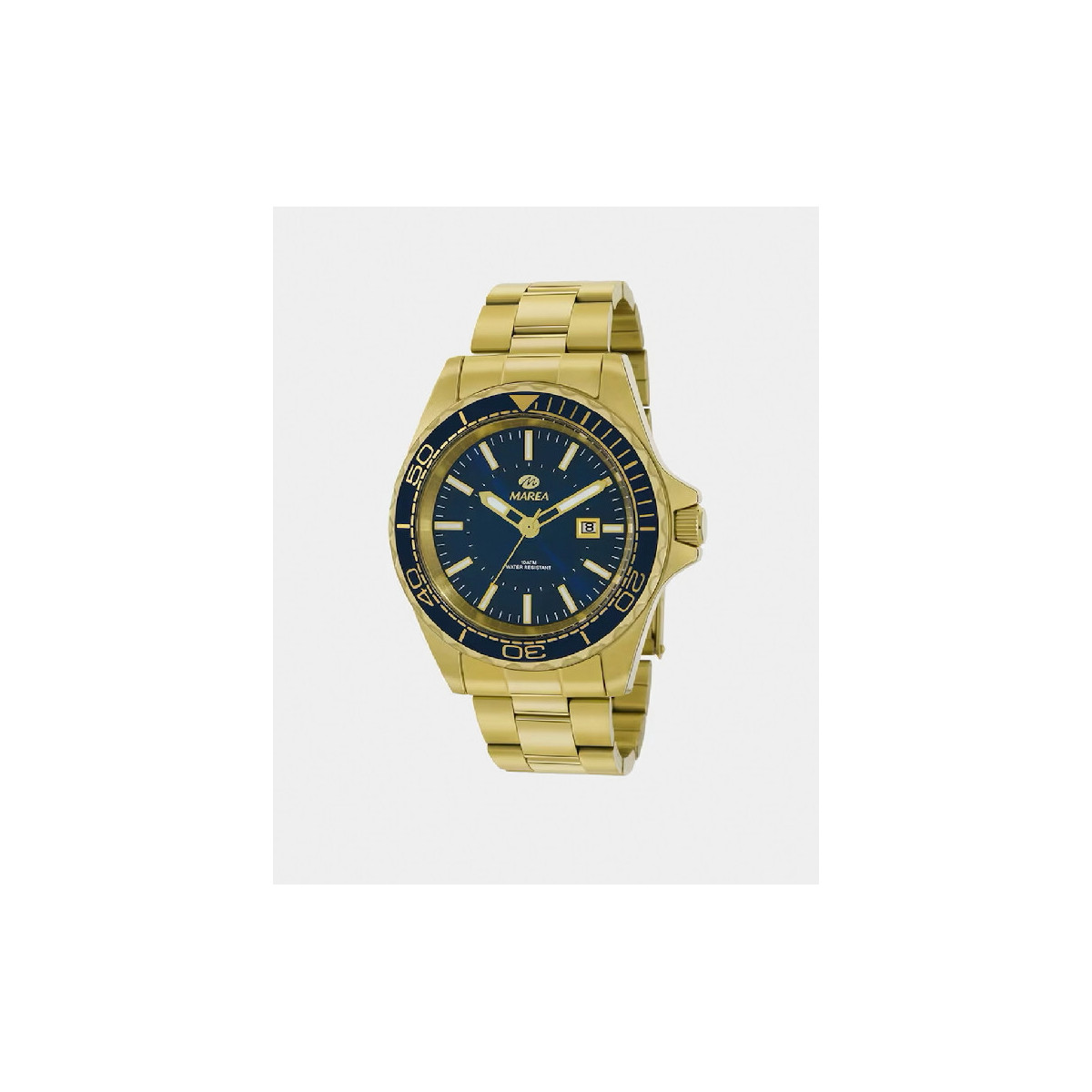RELOJ MAREA AZUL CHAPADO - B36181/7