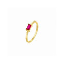 ANILLO MAREA PIEDRA ROJA - D02006/AH14