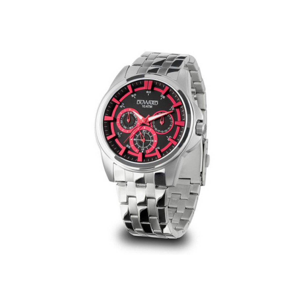 RELOJ DUWARD MALLA BICOLOR ROSA - D95704.01