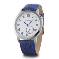 RELOJ DUWARD PIEL ESFERA AZUL - D85100.05