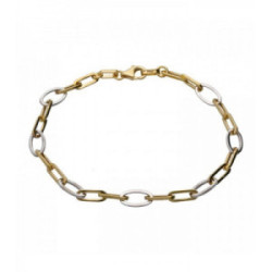 PULSERA ANTONIO CORDÓN BICOLOR CADENA - M-1089840AB