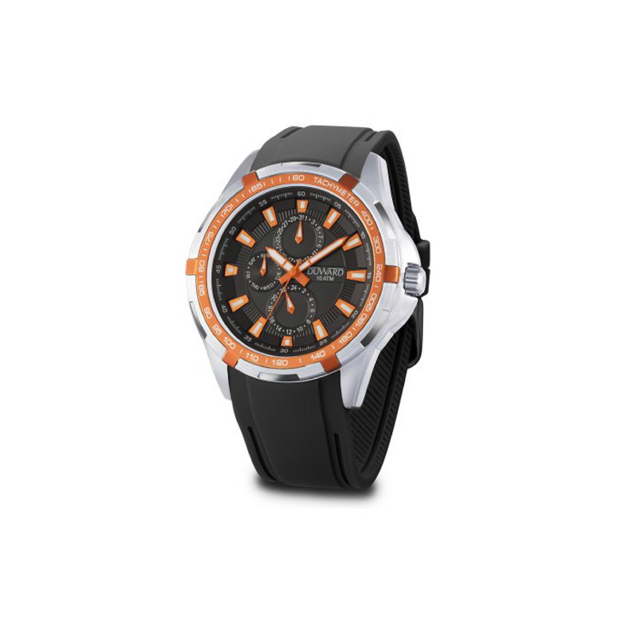 RELOJ DUWARD ESFERA NEGRA - D85407.08