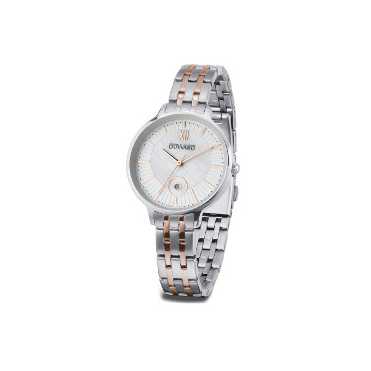 RELOJ DUWARD ESFERA BLANCA MUJER - D25413.81