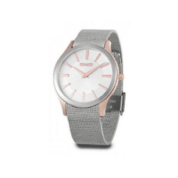 RELOJ DUWARD MALLA BICOLOR ROSA - D95104.21