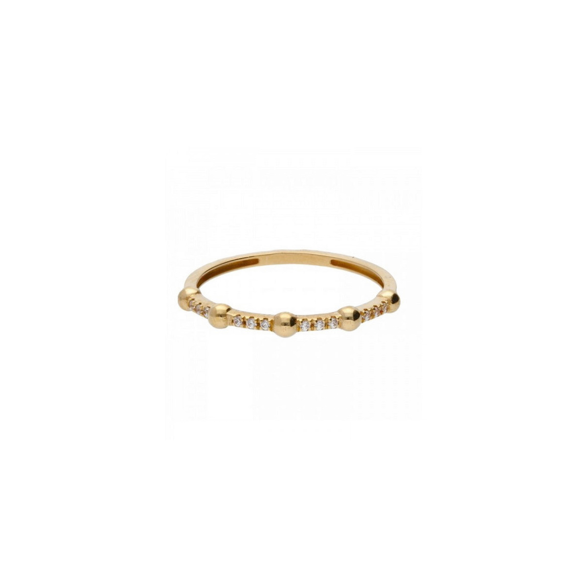 ANILLO ANTONIO CORDÓN BOLITAS CIRCONITAS - M-300911A