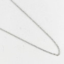 CADENA ANTONIO CORDÓN ORO BLANCO BRILLANTITOS - 1.1
