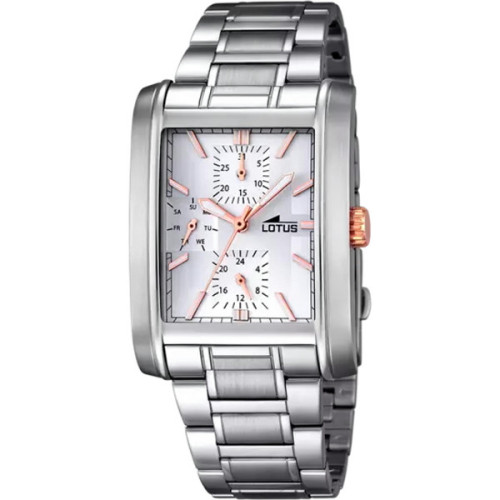 RELOJ LOTUS CUADRADO - 18222/2