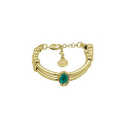PULSERA CICLÓN  CUERO DAILA - 230106