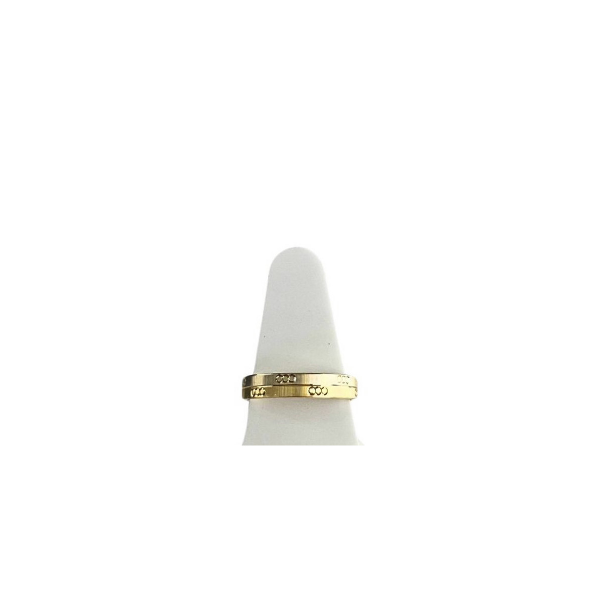 ANILLO ANTONIO CORDÓN GRABADO ORO - 2.75