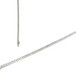 PULSERA ANTONIO CORDÓN RIVIERE CIRCONITAS DE ORO BLANCO - R077557