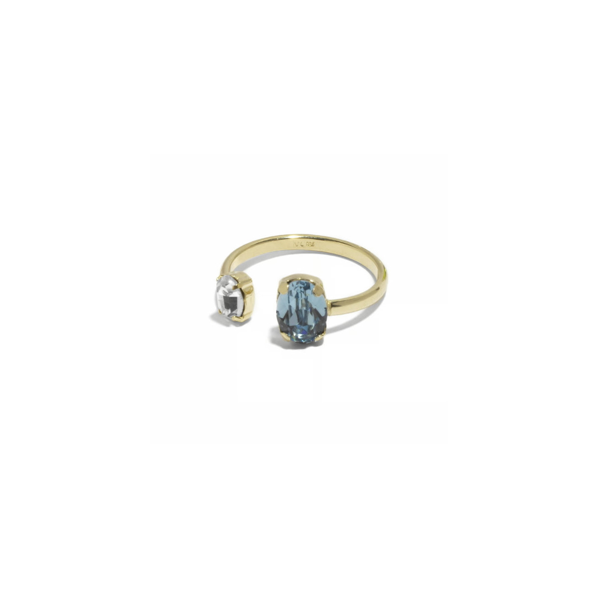 ANILLO  VICTORIA CRUZ  ABIERTA AZUL - A4510-10DA