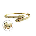 PULSERA ANTONIO CORDÓN SERPIENTES CIRCONITAS ESMALTE - 478-00947