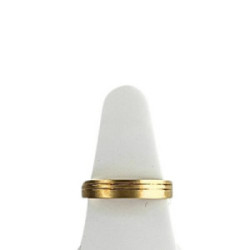ANILLO ANTONIO CORDÓN PULIDO MATE DE ORO - 152