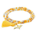 PULSERA MARINA GARCIA FLECOS AMARILLOS - 90978U4