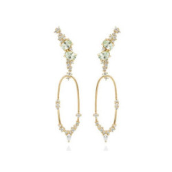 PENDIENTES MARINA GARCIA LARGOS OLIVINA - 90855PDV
