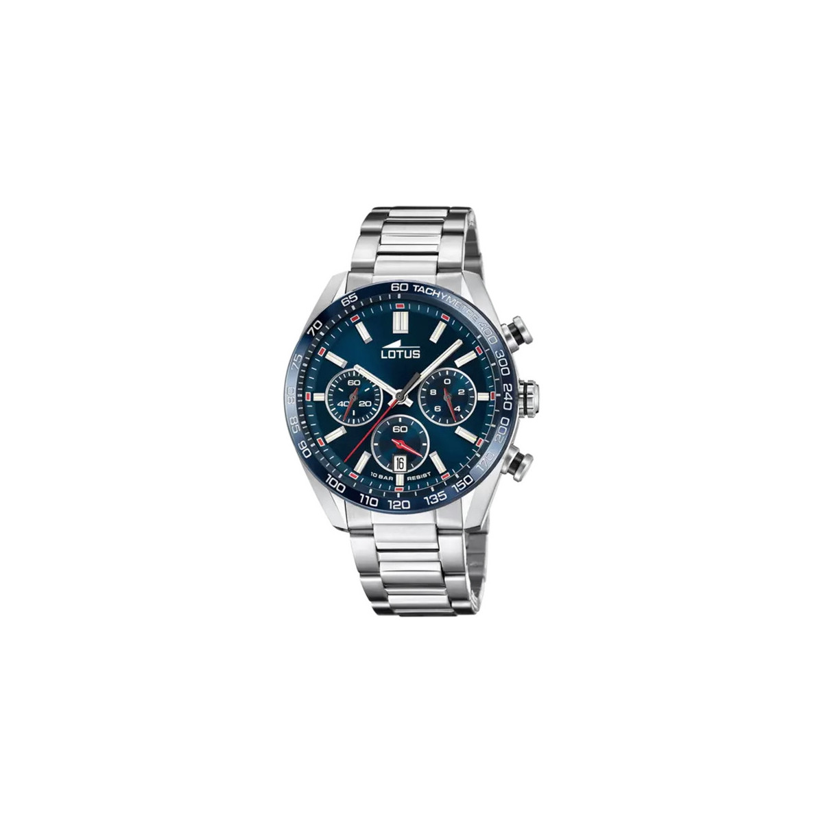 RELOJ LOTUS CHRONO CON ESFERA AZUL - 18916/4