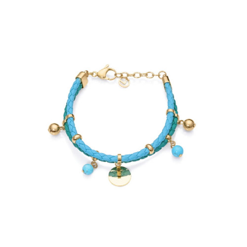 PULSERA VICEROY CHIC BLUE TRENZADA - 14032P01014