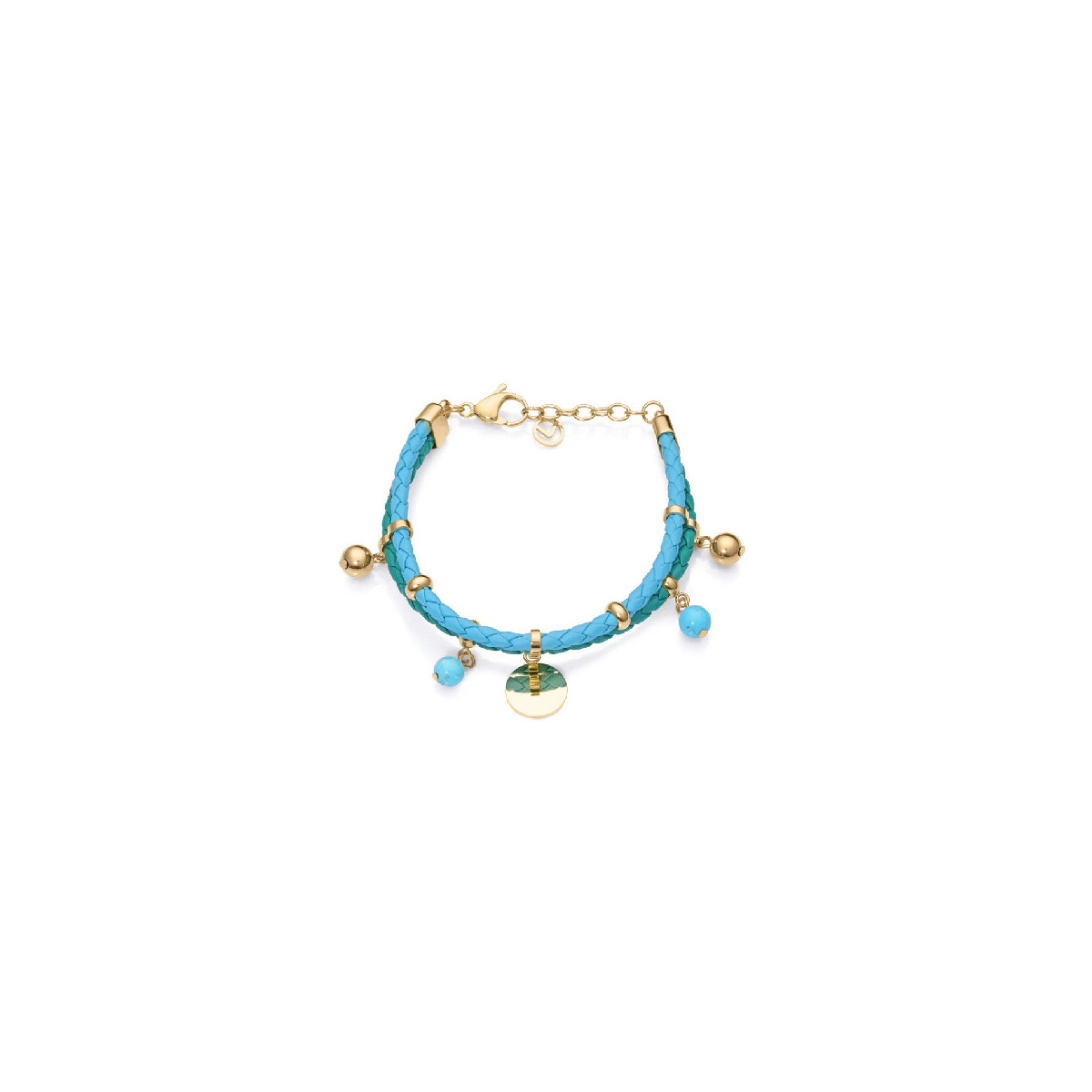 PULSERA VICEROY CHIC BLUE TRENZADA - 14032P01014