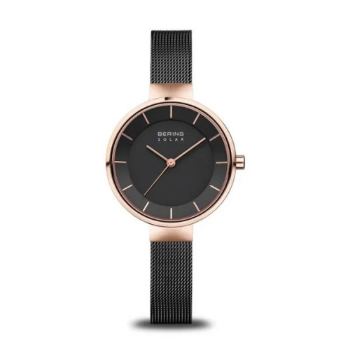 RELOJ BERING SLIM SOLAR BLACK - 14631-166