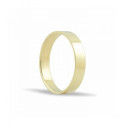 ALIANZA DE BODA BRILLO ORO 18K PLANA