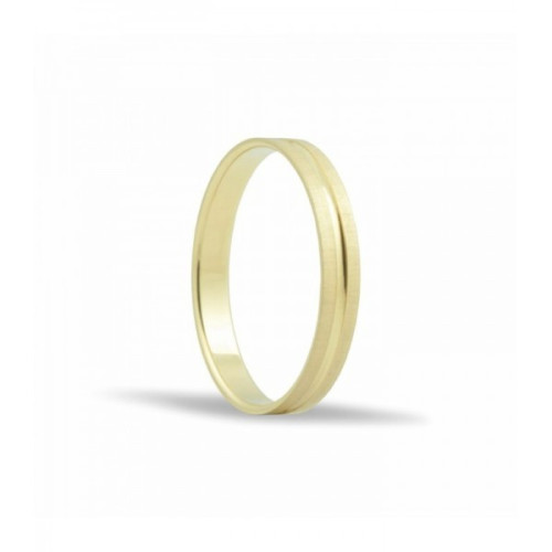 ALIANZA DE BODA 3MM ORO PLANA