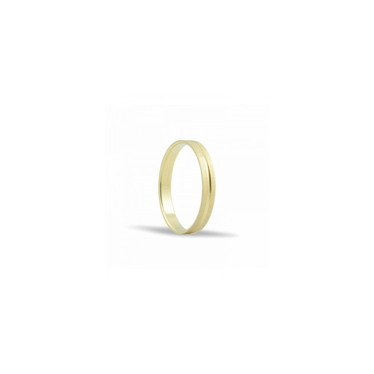 ALIANZA DE BODA 3MM ORO PLANA