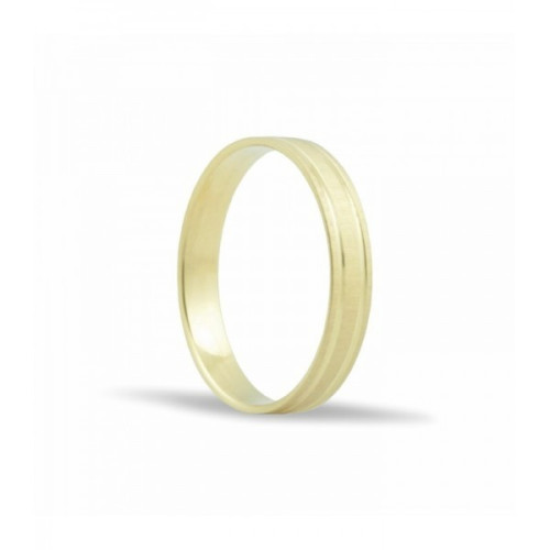 ALIANZA DE BODA CONFORT 18K