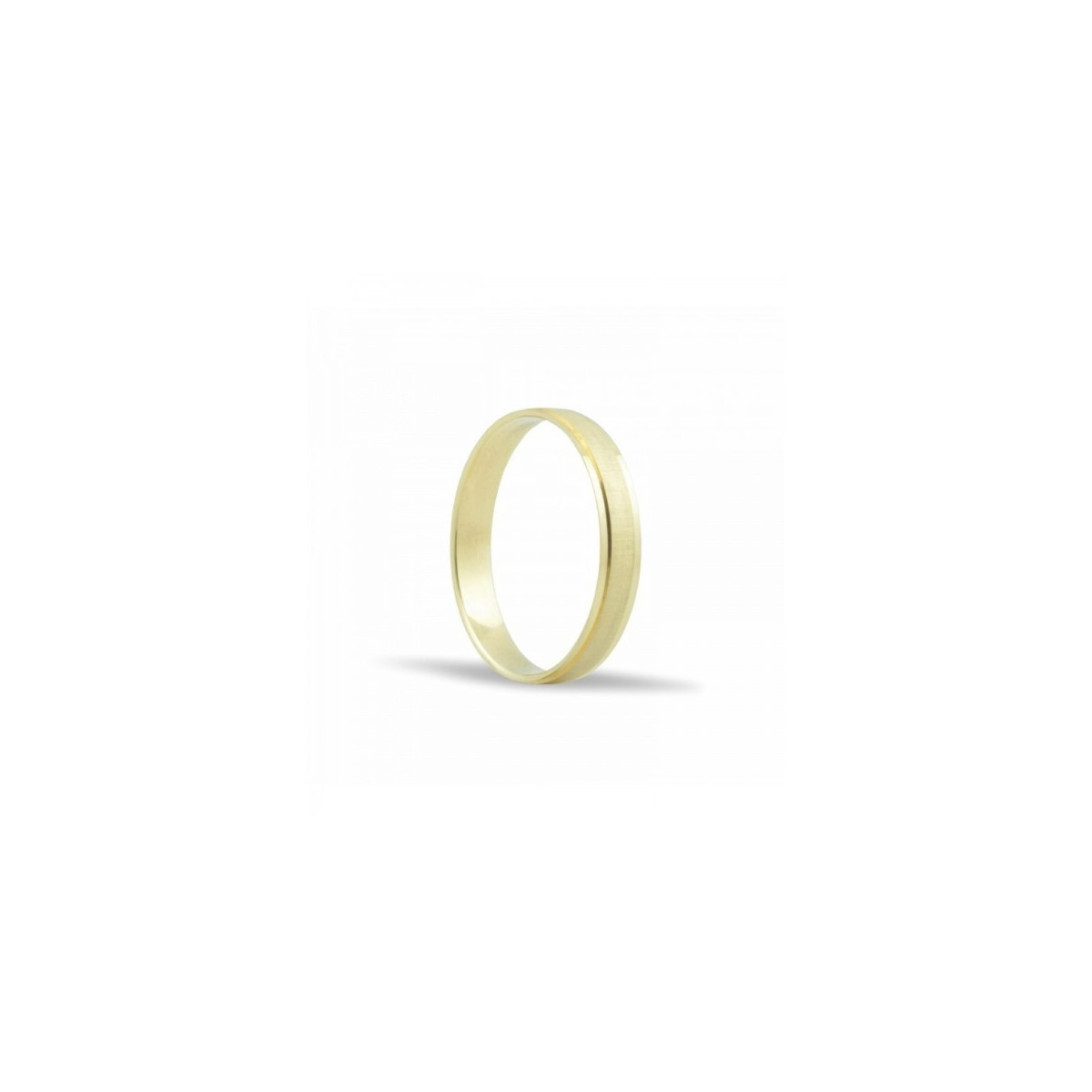 ALIANZA DE BODA MATIZADO ORO 18K