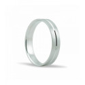 ALIANZA DE BODA SCOTCH ORO BLANCO
