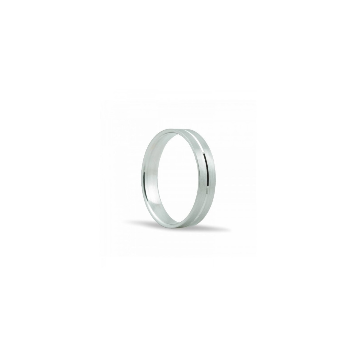 ALIANZA DE BODA SCOTCH ORO BLANCO