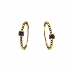 SORTIJA DE ORO PIEDRA MORADA - 130070200