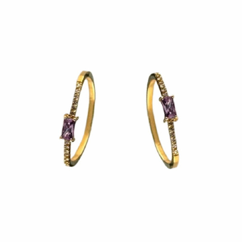 SORTIJA DE ORO BRILLANTES Y PIEDRA - 125940200