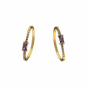 SORTIJA DE ORO BRILLANTES Y PIEDRA - 125940200