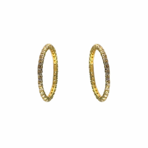 SORTIJA DE ORO CADENA DE BRILLANTES - 7777-S