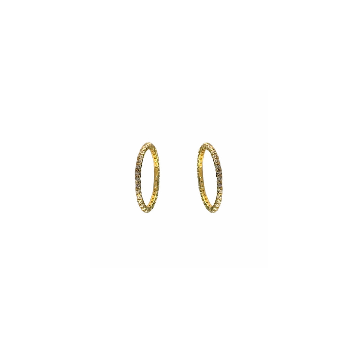 SORTIJA DE ORO CADENA DE BRILLANTES - 7777-S