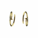 SORTIJA DE ORO ELEGANTE FORMA - TORNI-S