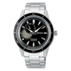 RELOJ SEIKO PRESAGE STYLE 60´S SKELETON NEGRO - SSA425J1