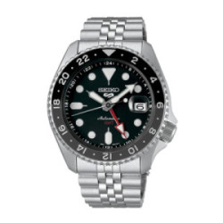 RELOJ SEIKO 5 SPORTS GMT NEGRO - SSK001K1