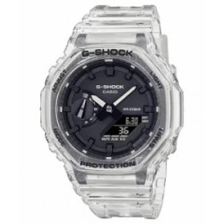 RELOJ CASIO CLASSIC TRANSPARENT - GA-2100SKE-7AER